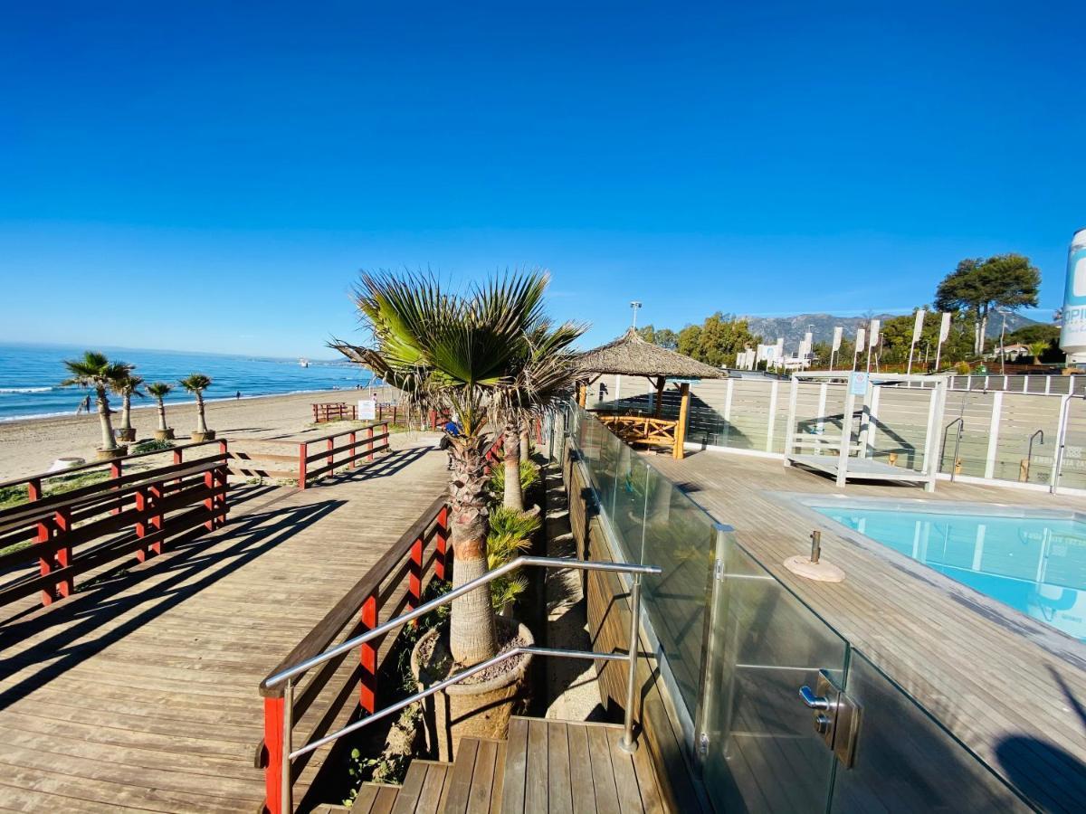 Studio-Near The Beach, Bbq And Seawater Pool Marbella Exteriér fotografie