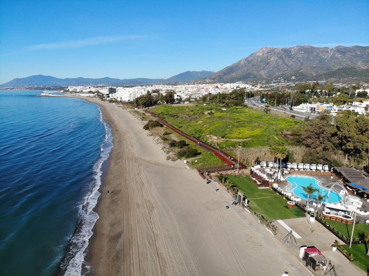 Studio-Near The Beach, Bbq And Seawater Pool Marbella Exteriér fotografie